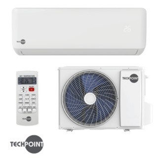 Инверторен климатик TechPoint TCP H12 MAXCOOL - Бял