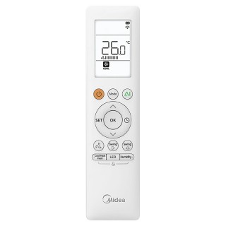 Инверторен стенен климатик с изкуствен интелект Midea Solstice EZB-18RD6-I- Черен