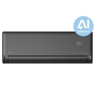 Инверторен стенен климатик с изкуствен интелект Midea Solstice EZB-21RD6-I- Черен