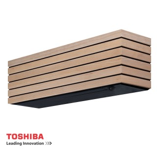 Инверторен климатик Toshiba Super Daiseikai 10 WOOD RAS-B13S4KVDG-E / RAS-13S4AVPG-E